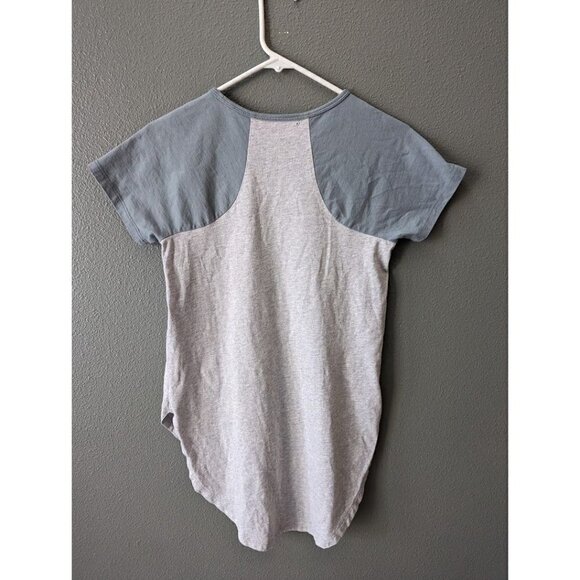 Tea Collection Girls Heather Gray Dolphins Tunic T-Shirt 14 - Picture 2 of 5